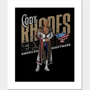 Cody Rhodes Slant Posters and Art